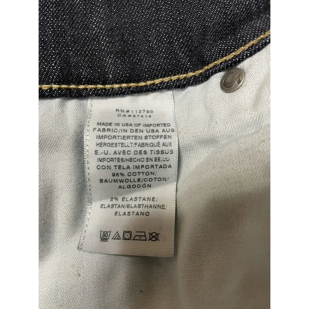 True Religion Mens Ricky Relaxed Straight Jeans Flap Pockets Size 40 x 35